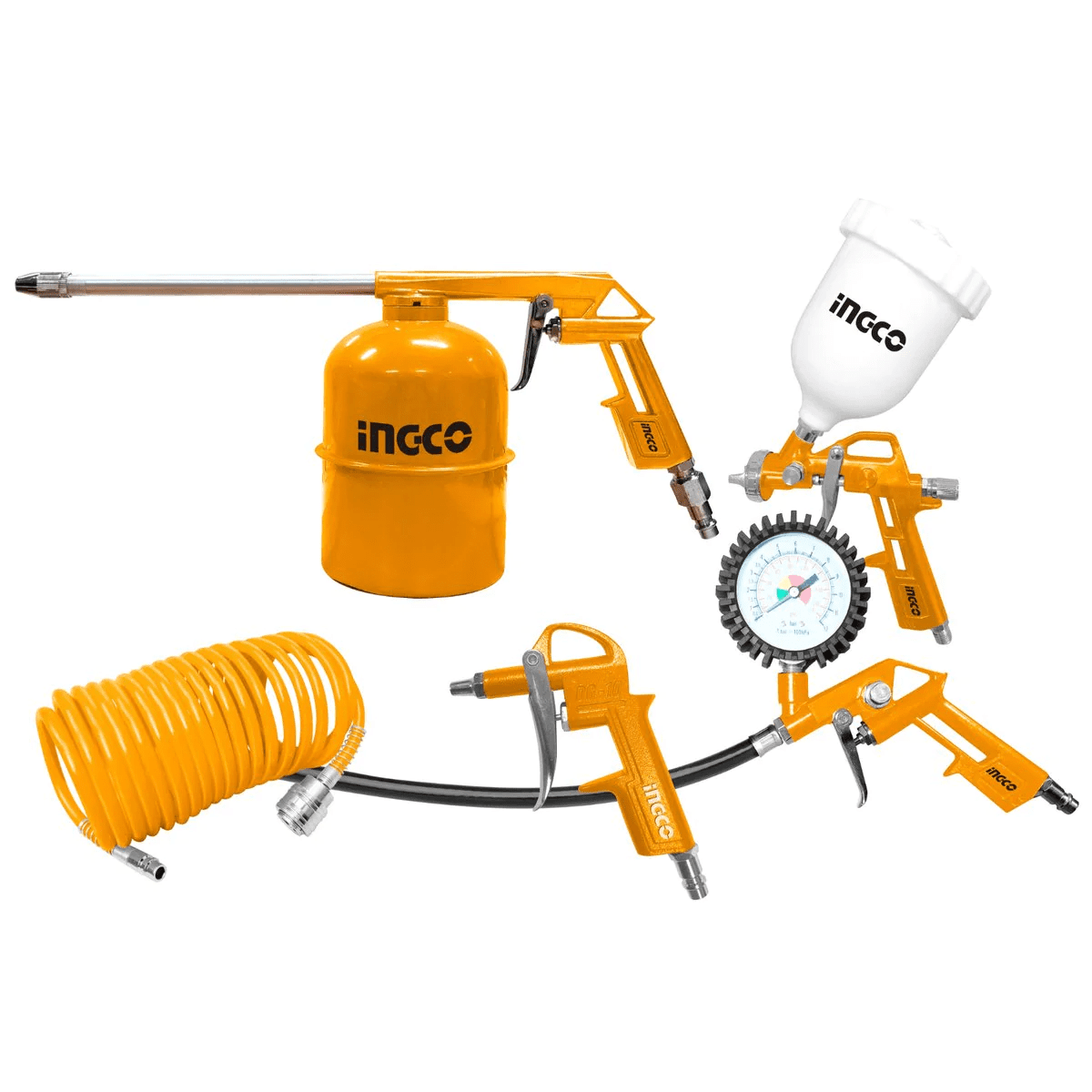 INGCO set pribora za kompresor za lakiranje 5/1 AKT0053