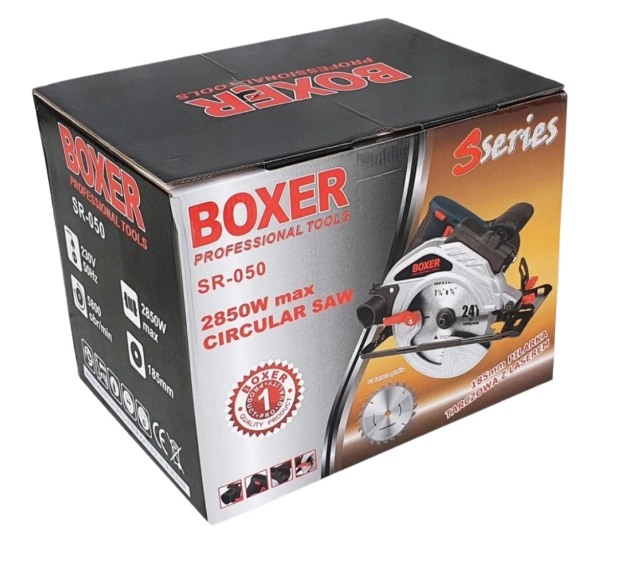 RUČNI CIRKULAR BOXER SR-050 SA LASEROM