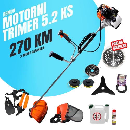 Demon motorni trimer za travu